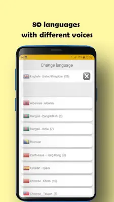 Speak it android App screenshot 2