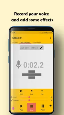 Speak it android App screenshot 3